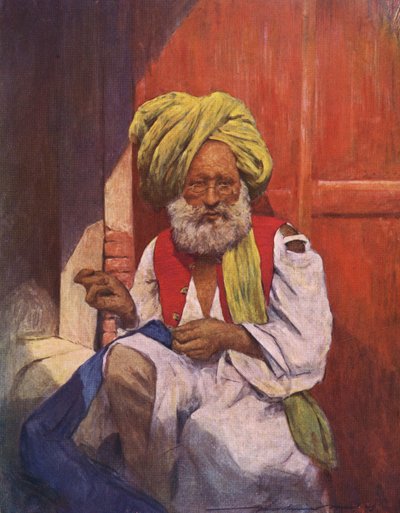 Indian tailor by Mortimer Ludington Menpes